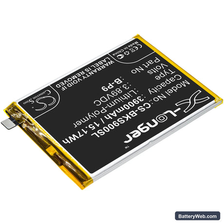 Vivo S9 Replacement Battery, 3.89V, 3900mAh, Li-Polymer 2