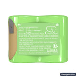 Black & Decker 9073 Replacement Battery, 2.4V, 2000mAh, Ni-MH 5