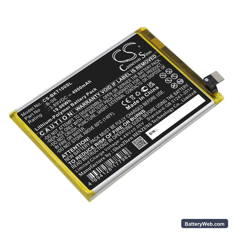 Vivo T1 5G Replacement Battery, 3.89V, 4900mAh, Li-Polymer 1