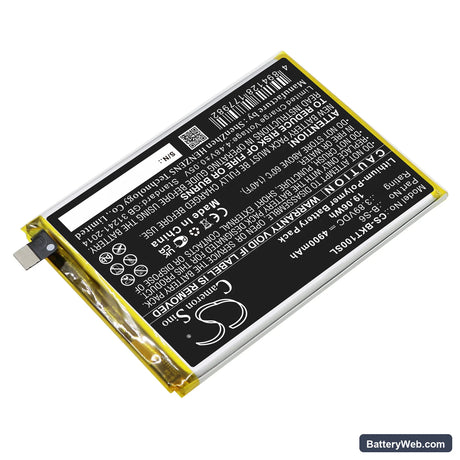 Vivo T1 5G Replacement Battery, 3.89V, 4900mAh, Li-Polymer 2