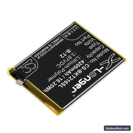 Vivo S12 Pro Replacement Battery, 3.87V, 4200mAh, Li-Polymer 2