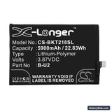 Vivo T2x Replacement Battery, 3.87V, 5900mAh, Li-Polymer 3