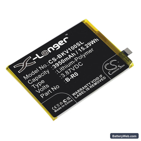 Vivo S10 Replacement Battery, 3.87V, 3950mAh, Li-Polymer 1