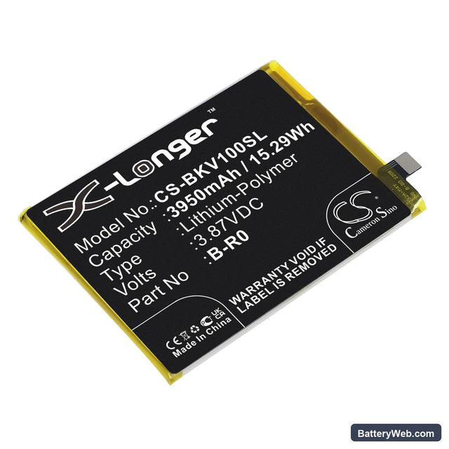 Vivo S10 Replacement Battery, 3.87V, 3950mAh, Li-Polymer 1