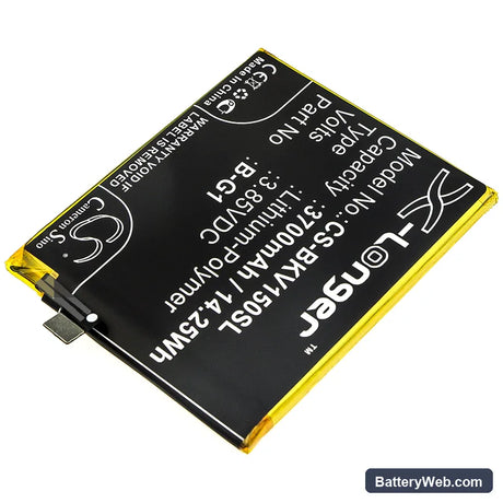 Vivo V15 Pro Replacement Battery, 3.85V, 3700mAh, Li-Polymer 2