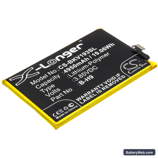 Vivo Y19 2019 Replacement Battery, 3.85V, 4950mAh, Li-Polymer 1