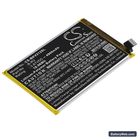 Vivo T1x Replacement Battery, 3.87V, 4900mAh, Li-Polymer 1