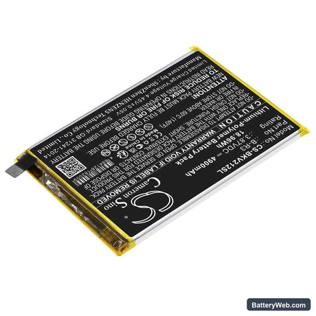 Vivo T1x Replacement Battery, 3.87V, 4900mAh, Li-Polymer 2