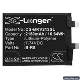 Vivo IQOO 8 Replacement Battery, 7.74V, 2150mAh, Li-Polymer 3