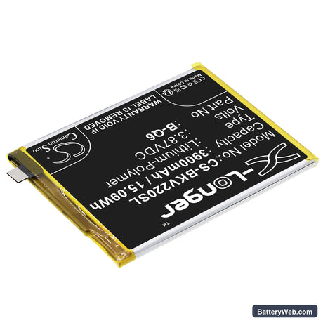 Vivo V21e Replacement Battery, 3.87V, 3900mAh, Li-Polymer 2
