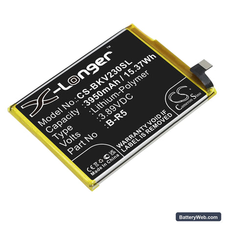 Vivo V23e Replacement Battery, 3.89V, 3950mAh, Li-Polymer 1