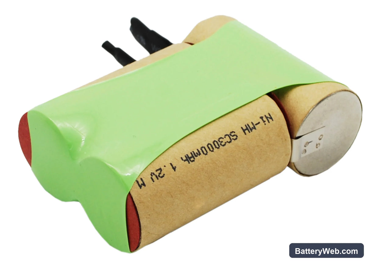 Black&Decker V3610 Replacement Battery, 3.6V, 3000mAh, Ni-MH 5