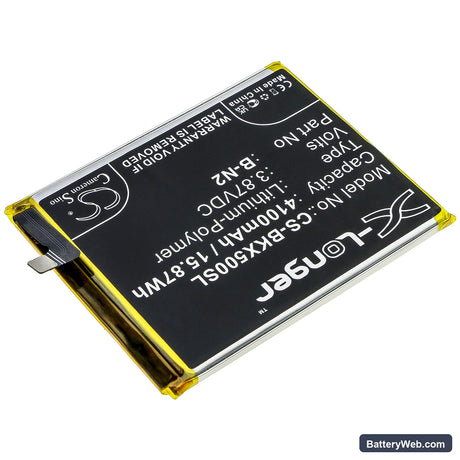 Vivo X50 Replacement Battery, 3.87V, 4100mAh, Li-Polymer 2