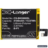 Vivo X60 Pro Replacement Battery, 3.87V, 4100mAh, Li-Polymer 3