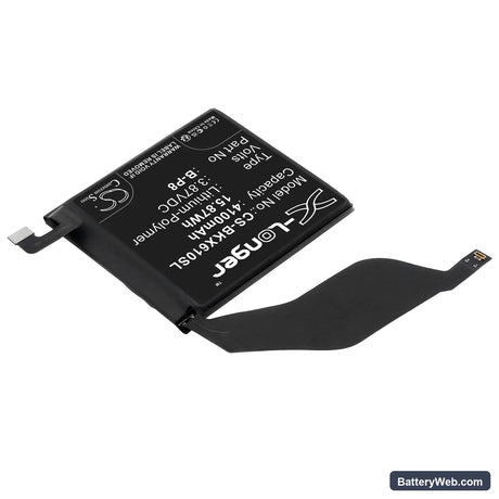 Vivo X60 Pro Plus Replacement Battery, 3.87V, 4100mAh, Li-Polymer 2
