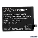 Vivo X80 Replacement Battery, 7.78V, 2200mAh, Li-Polymer 3