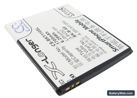 BBK VIVO Y11 Replacement Battery, 3.8V, 1700mAh, Li-ion 2