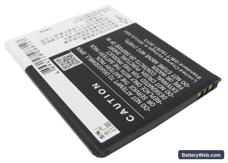 BBK VIVO Y11 Replacement Battery, 3.8V, 1700mAh, Li-ion 3
