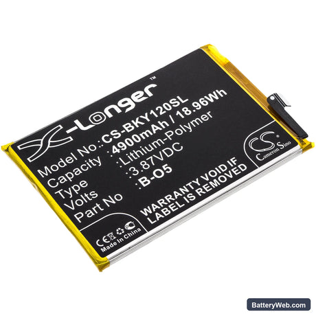 Vivo Y12 Replacement Battery, 3.87V, 4900mAh, Li-Polymer 1