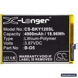Vivo Y12 Replacement Battery, 3.87V, 4900mAh, Li-Polymer 3