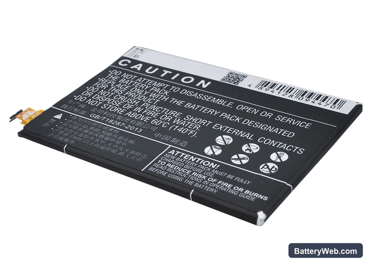 BBK VIVO Y17 Replacement Battery, 3.8V, 2100mAh, Li-Polymer 4