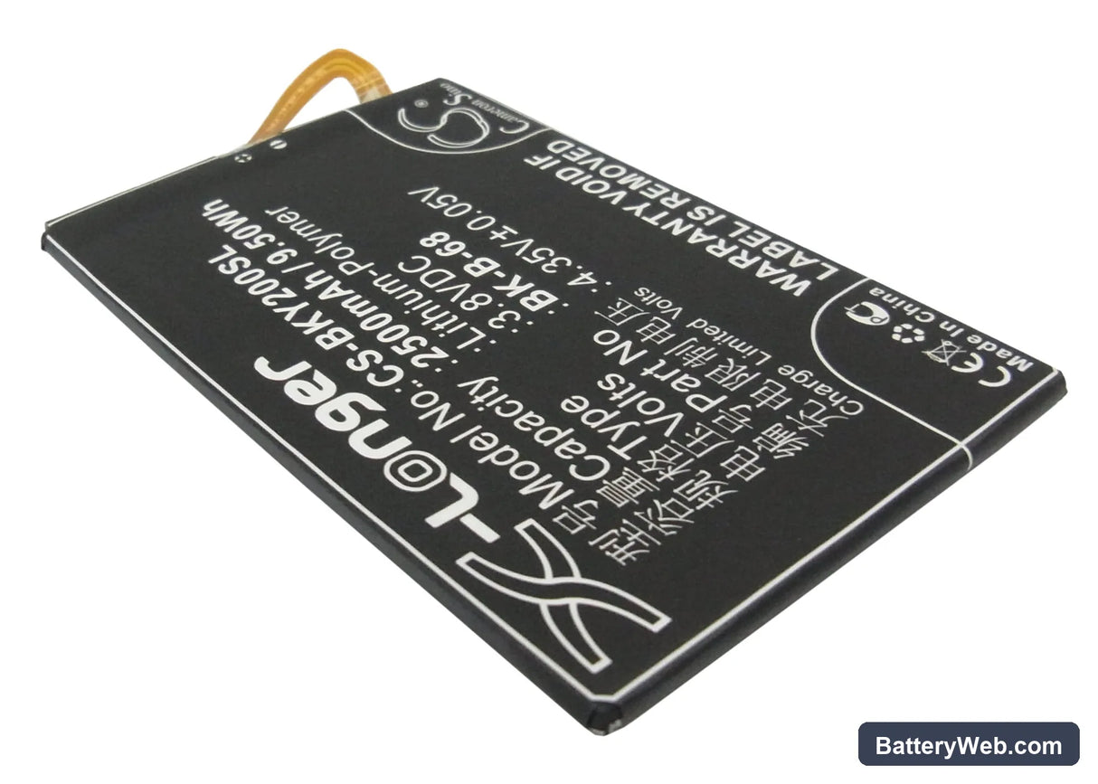 BBK VIVO Y20 Replacement Battery, 3.8V, 2500mAh, Li-Polymer 2