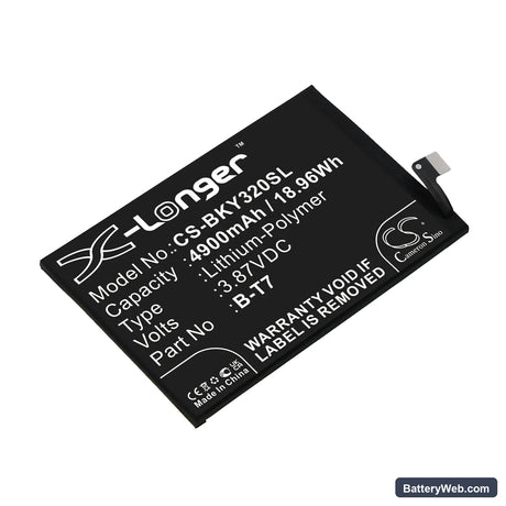 Vivo Y32 Replacement Battery, 3.87V, 4900mAh, Li-Polymer 1
