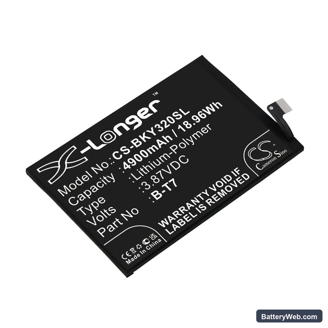 Vivo Y32 Replacement Battery, 3.87V, 4900mAh, Li-Polymer 1