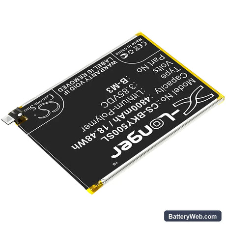 BBK VIVO Y50 Replacement Battery, 3.85V, 4800mAh, Li-Polymer 2
