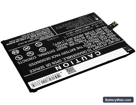 BBK Vivo Y51 Replacement Battery, 3.8V, 2300mAh, Li-Polymer 4