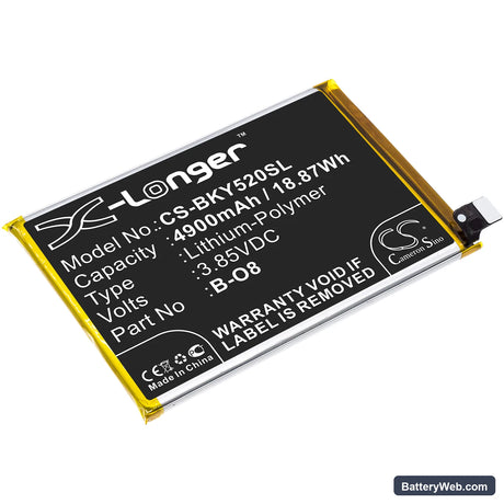 Vivo Y52s Replacement Battery, 3.85V, 4900mAh, Li-Polymer 1