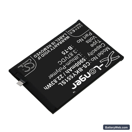 Vivo Y55s Replacement Battery, 3.87V, 5900mAh, Li-Polymer 2