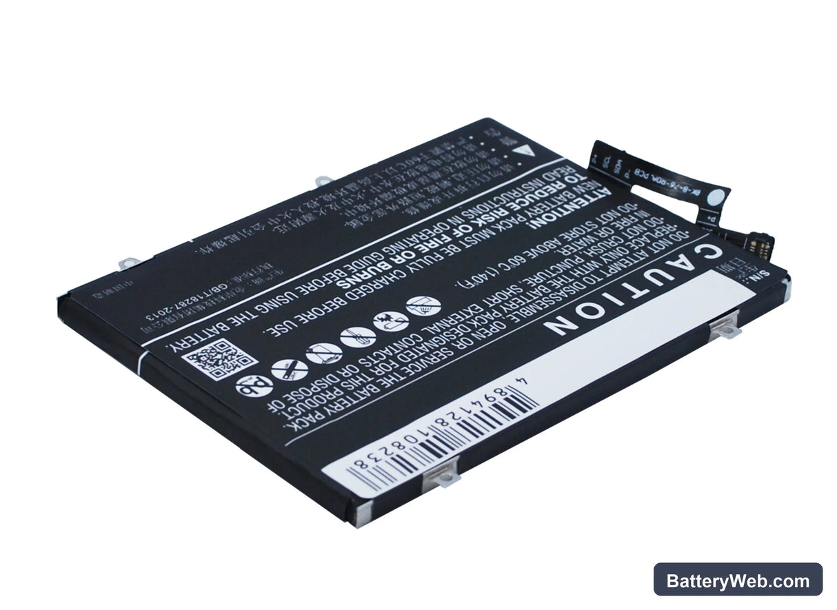 BBK VIVO Y27 Replacement Battery, 3.8V, 2250mAh, Li-Polymer 4