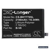 Vivo Y77 Replacement Battery, 7.78V, 2100mAh, Li-Polymer 3