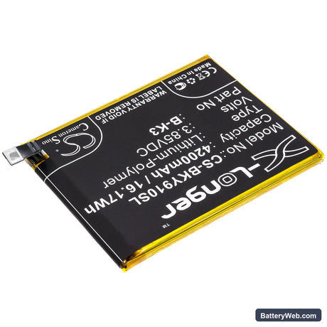 Vivo Y9S Replacement Battery, 3.85V, 4200mAh, Li-Polymer 2