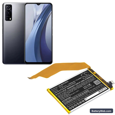 Vivo IQOO Z3 Replacement Battery, 3.87V, 4300mAh, Li-Polymer 5