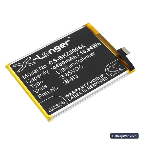 Vivo VIVO Z5 Replacement Battery, 3.85V, 4400mAh, Li-Polymer 1