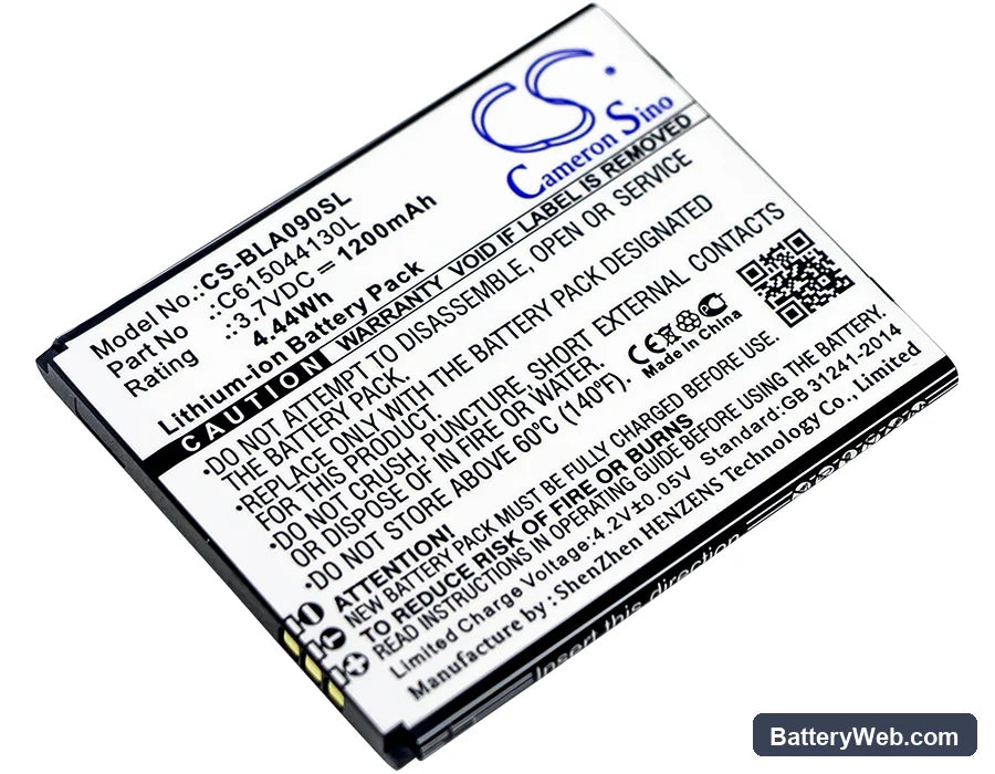 BLU Advance 4.0 M Replacement Battery, 3.7V, 1200mAh, Li-ion 1