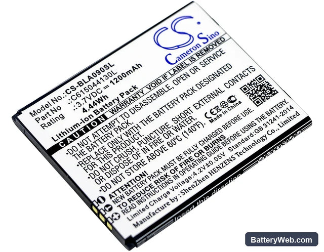BLU Advance 4.0 M Replacement Battery, 3.7V, 1200mAh, Li-ion 1