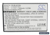BLU Advance 4.0 Replacement Battery, 3.7V, 1450mAh, Li-ion 5