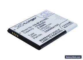 BLU Advance 4.5 Replacement Battery, 3.7V, 1750mAh, Li-ion 1
