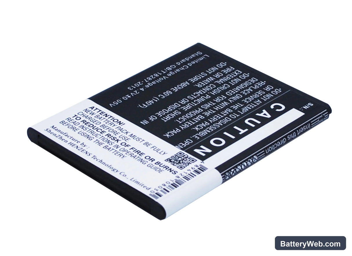 BLU Advance 4.5 Replacement Battery, 3.7V, 1750mAh, Li-ion 4