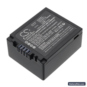 Panasonic Lumix DMC-G1 SLR Replacement Battery, 7.4V, 1250mAh, Li-ion 1