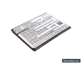 BLU Dash X LTE D0010U Replacement Battery, 3.8V, 2500mAh, Li-Polymer 1