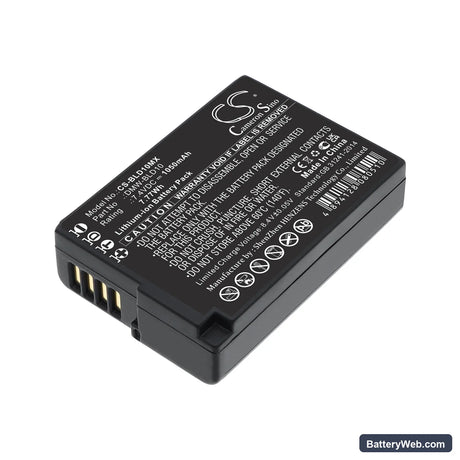Panasonic Lumix DMC-GF2 Replacement Battery, 7.4V, 1050mAh, Li-ion 1