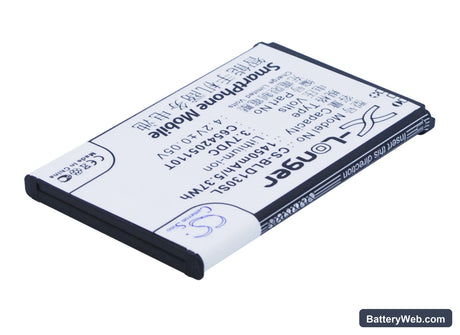 BLU Dash Replacement Battery, 3.7V, 1450mAh, Li-ion 2