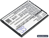 BLU Dash JR K Replacement Battery, 3.7V, 1000mAh, Li-ion 2