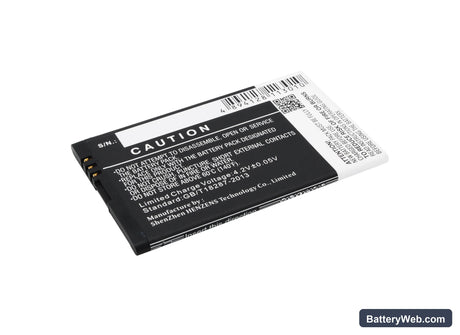 BLU Dash Jr 4.0 K Replacement Battery, 3.7V, 1500mAh, Li-ion 4