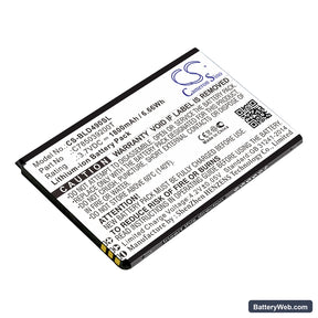 BLU Dash G Replacement Battery, 3.7V, 1800mAh, Li-ion 1
