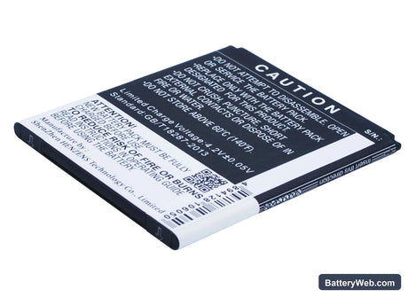 BLU Studio 5.0C HD Replacement Battery, 3.7V, 2000mAh, Li-ion 5